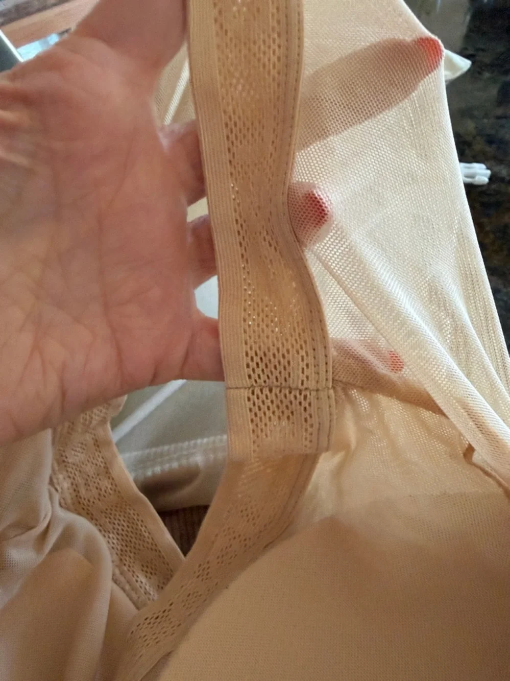 OGL Ribbed Henley with bra - Picture 9 of 11